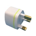 thumbnail image 4 of EU To UK Power Plug Adapter Travel European Plug Britain Standard Plugs (White), 4 of 9
