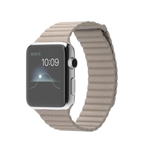 apple watch stone leather loop