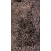 2' x 3' Chocolate New Zealand Natural Sheepskin Rug