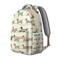 thumbnail image 2 of Cute Floral Dog Backpack - Feminine Yet Tough for School & Travel, Dog Print Gift, Lightweight with Reinforced Stitching, Holds Laptop & Textbooks Securely, 2 of 6