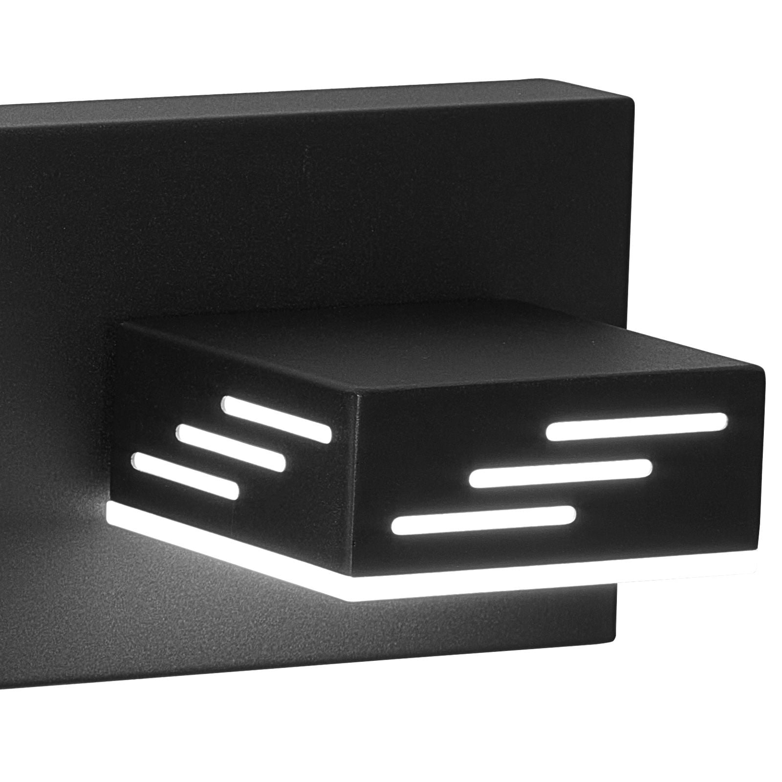 3-Light LED Bathroom Vanity Light 24W 6000K 360° Rotatable IP44 Waterproof for Bathroom Makeup Mirror