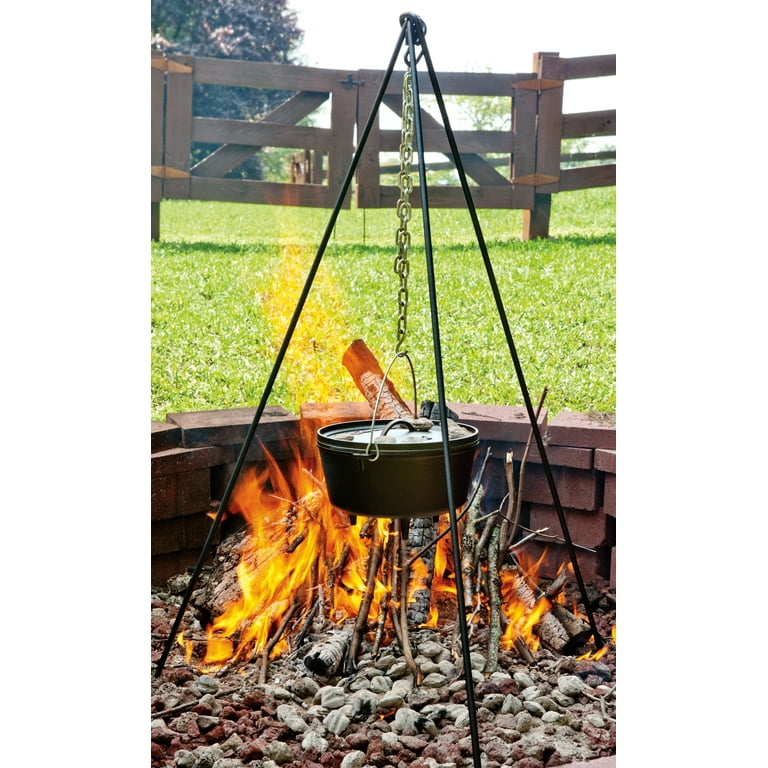 送料込み　LODGE 43.5 INCH CAMP TRIPOD Lodge Cast Iron 43.5