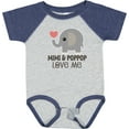 thumbnail image 3 of Inktastic Mimi and Poppop Love Me Boys or Girls Baby Bodysuit, 3 of 5