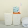 thumbnail image 7 of Unique Bargains Plastic Lightweight Toothbrush Travel Case Traveling for Travel Business 2.36"x1.57"x7.87" White, 7 of 7