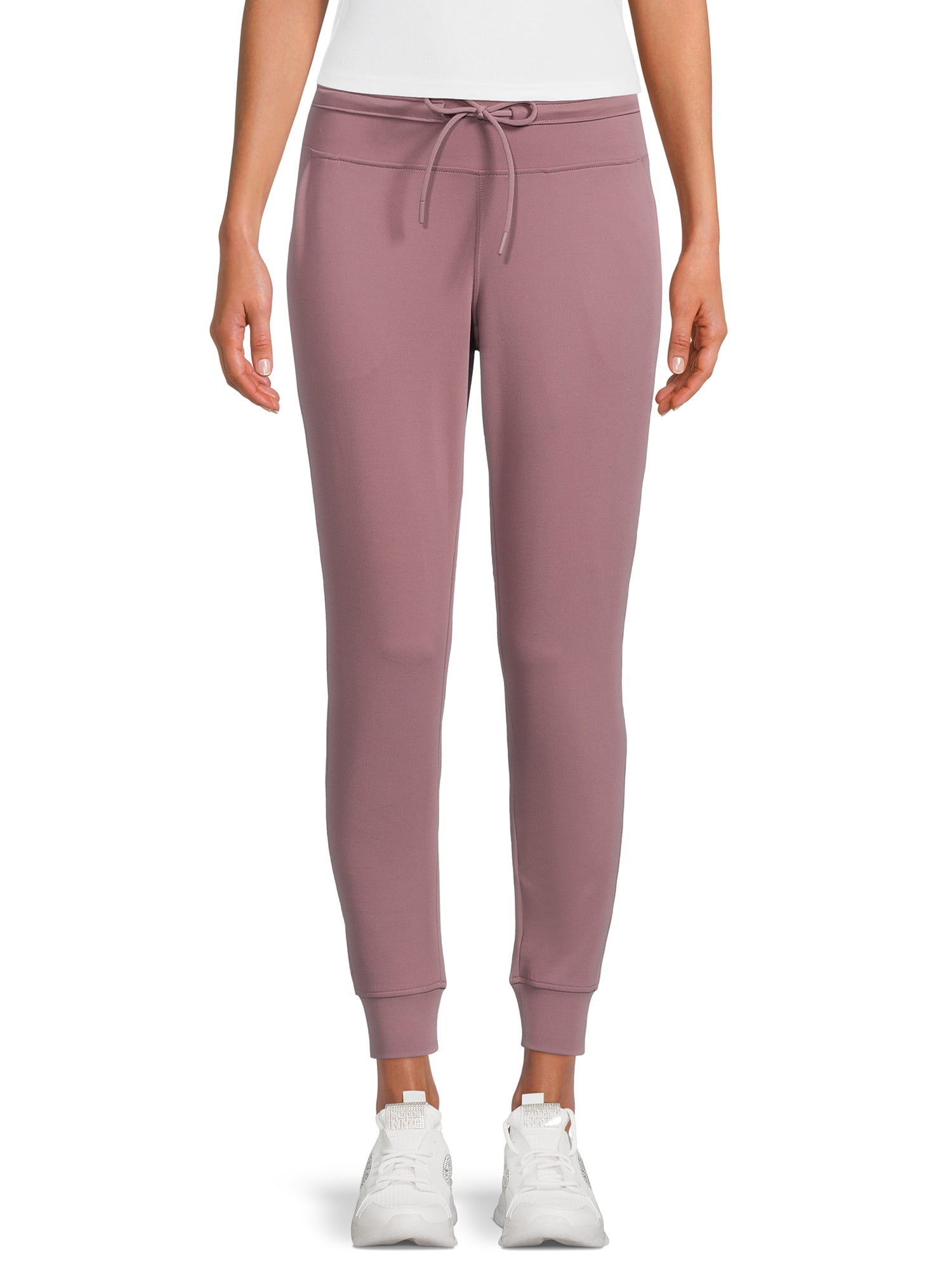 Avia Women’s Mid Rise Scuba Pants With Pockets