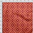 thumbnail image 4 of oneOone Rayon Red Fabric Geometric Sewing Craft Projects Fabric Prints By Yard 56 Inch Wide, 4 of 4