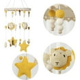 thumbnail image 2 of FENOHREFE Rotate Music Rattle Toy Ba-- Crib Mobile Toy Sensory Enlightenment Gym Crochet Toy Infant Bed Decors Newb0rn G1ft, 2 of 8