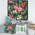 thumbnail image 3 of Designart 'Vintage Red and Pink Wildflowers II' Traditional Framed Art Print, 3 of 4