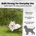 thumbnail image 4 of TRIXIE Elevated Camping Cot, Folding Dog Bed, Raised Travel Lounger for Medium Dogs up to 80 Pounds, 4 of 6