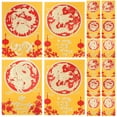 thumbnail image 3 of 30 Pcs Enveloppes Rouges l'Année du Dragon Paquets Rouges Porte-Bonheur Enveloppes d'Argent Enveloppes Rouges Nouvel An (Style Aléatoire), 3 of 8
