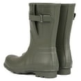 thumbnail image 3 of Hunter Original Side Adjustable Short Rubber Men's Boots (Dark Olive, 11 UK - 45-46 EU - 12 US), 3 of 4