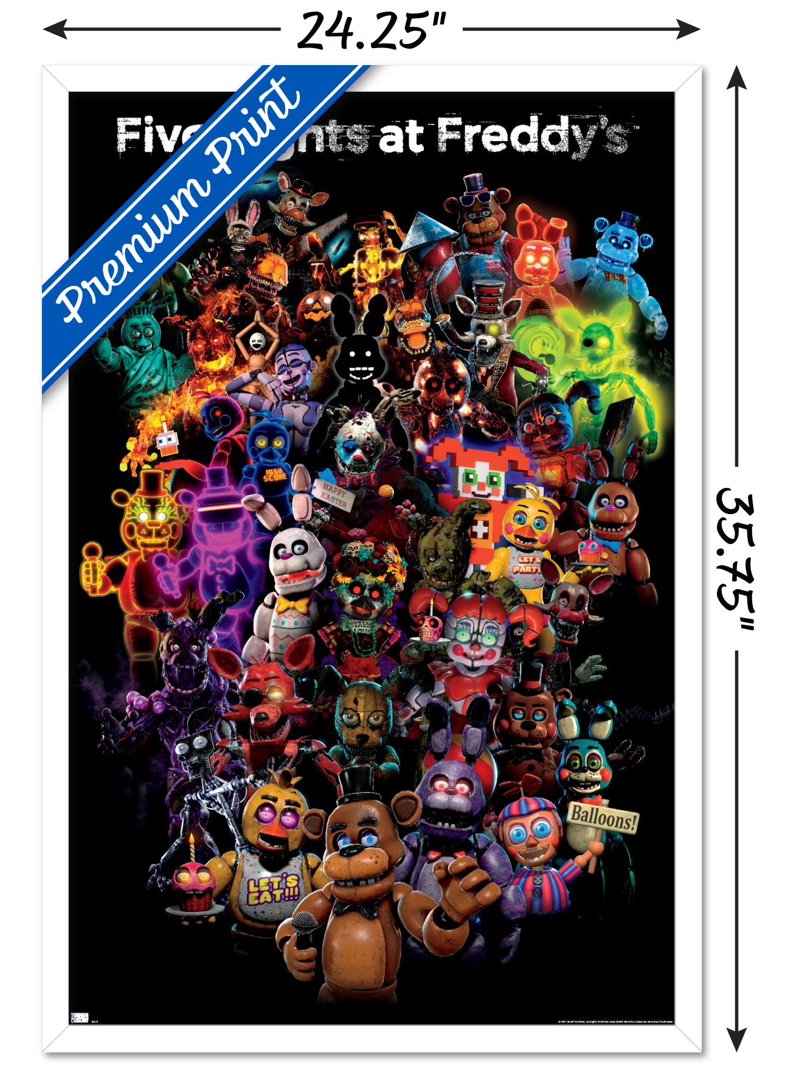 five nights at freddy's ポスター　3枚セット Five Nights at Freddy's: Special Delivery - Collage Wall Poster
