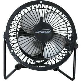 Mainstays Mini Personal Desk Fan 360 Degree Pivot Walmart Com