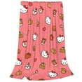 thumbnail image 7 of Hello Kitty Fleece Blanket Super Soft Cozy Throw Blanket 40"X30", Lightweight Fuzzy Comfy Flannel Blanket Warm Plush Throw Blankets For Couch, Sofa, Bed, 7 of 7