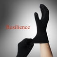 thumbnail image 5 of EvridWear Unisex Adult Merino Wool Winter Touchscreen PVC Dotted Liner Gloves (Extra-Large, Black), 5 of 8