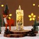 thumbnail image 1 of Electronic Candle Light Christmas Decorations Snowman Santa Reindeer Luminous Night Light Mood Ornaments for Holiday Home Party Tabletop Display, 1 of 6