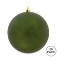 thumbnail image 3 of Vickerman 3" Moss Green Matte Ball Ornament, 32 per Box, 3 of 4