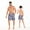 C001, variant on FLMEI Parent-Child Father Son Matching Swim Trunks Mens Swim Trunks for Baby Kids Dad Family Matching Swimsuits Shorts
