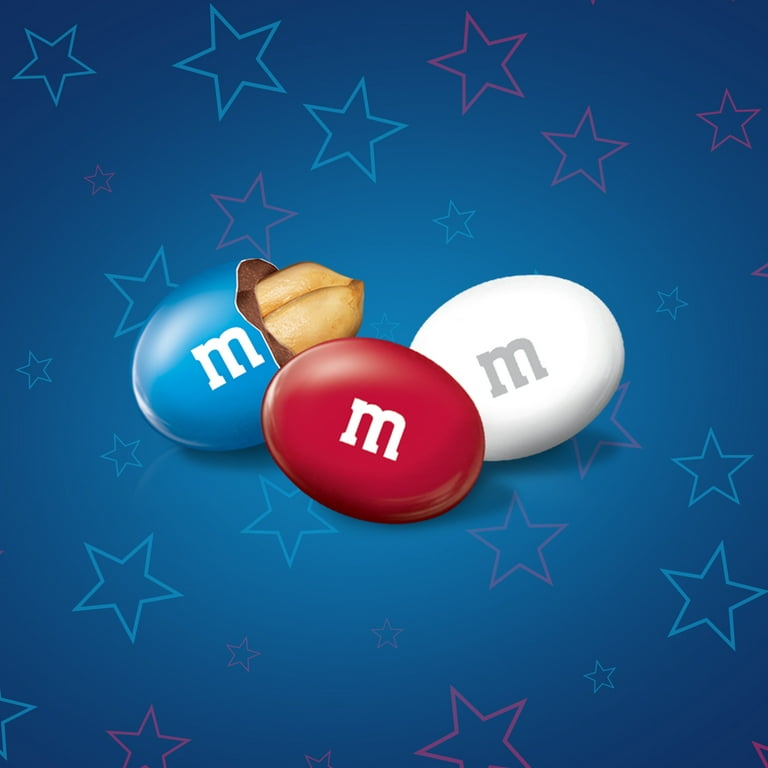 Save on M&M's Peanut Butter Chocolate Candies Red White & Blue Mix Sharing  Size Order Online Delivery