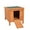 Orange, variant on Pefilos 20" Waterproof Pet Bunny House Wooden Rabbit Hutch for Outdoor Small Animal Cat Habitat, Gray