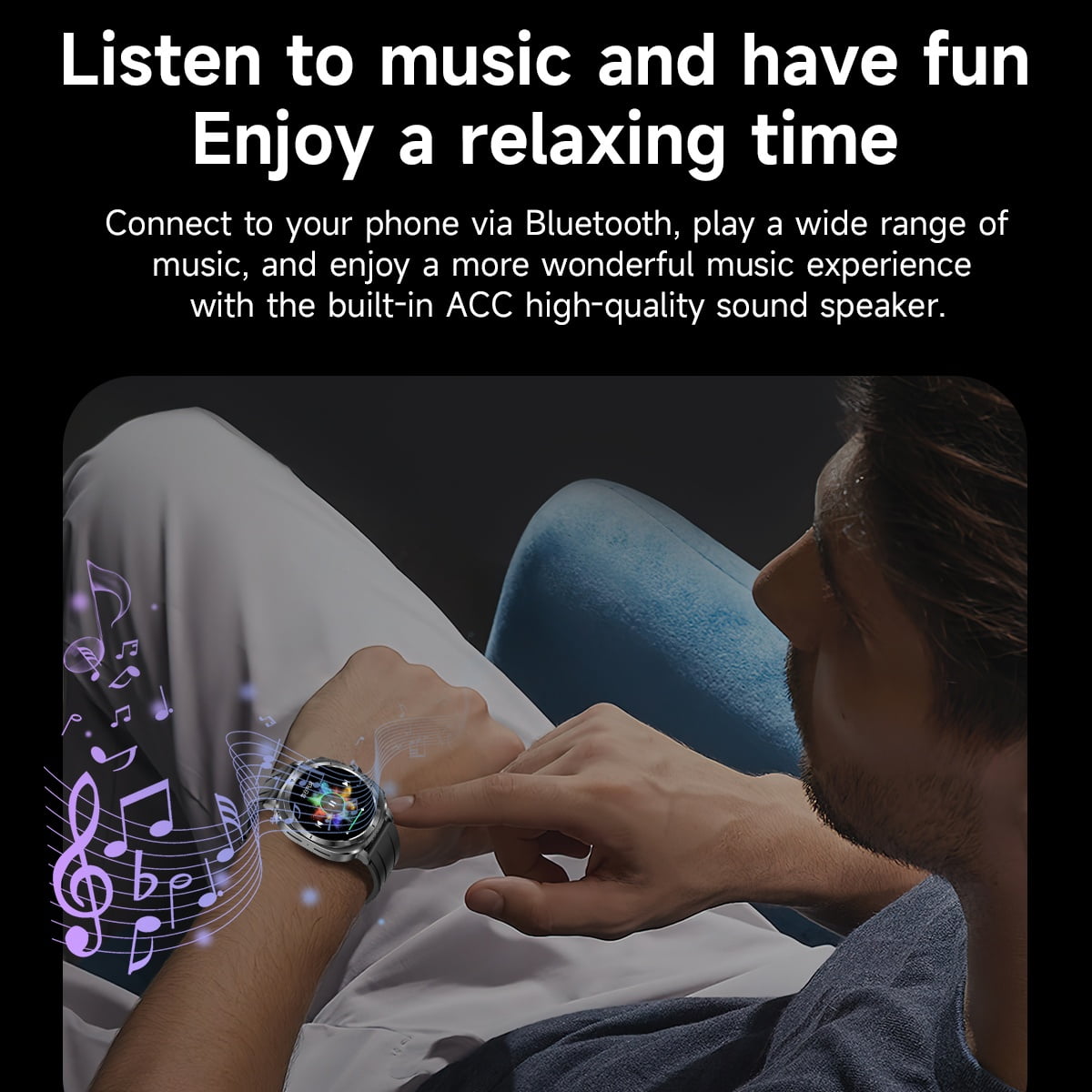 VAYKAL Smart Watch Fitness Tracker for Android and iPhone AMOLED Screen Multiple Sports Modes Pedometer Timer Stopwatch Make/Answer Calls Message Notifications IP68 Waterproof