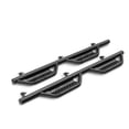 thumbnail image 2 of N-Fab Nerf Bar 315417722 RS Series; With Drop Down Steps; 2 Inch Round Bent; Black Textured Powder Coated; Steel; Without End Caps; Rocker Panel Mount, 2 of 5