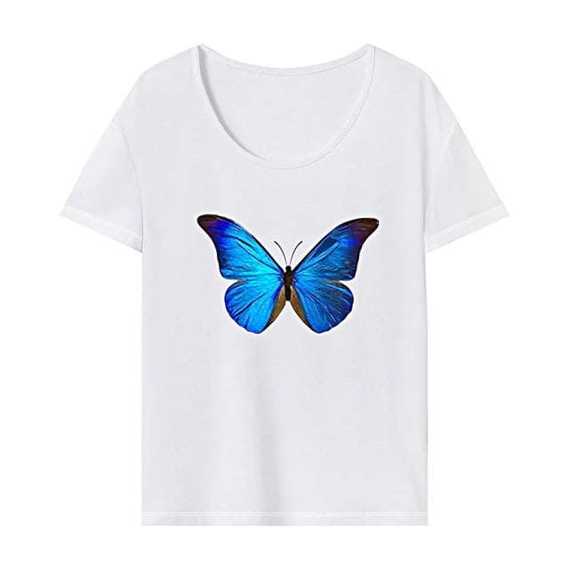 Camiseta para mujer verano señoras streetwear cuello redondo camiseta para caminar mochilero
