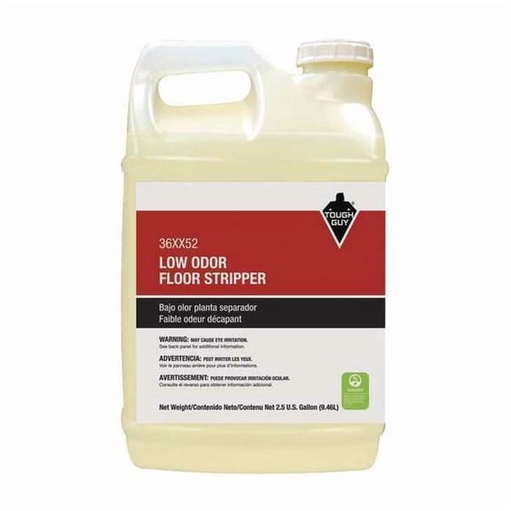 Tough Guy Floor Stripper,2.5 gal.,Plastic Bottle 36XX52