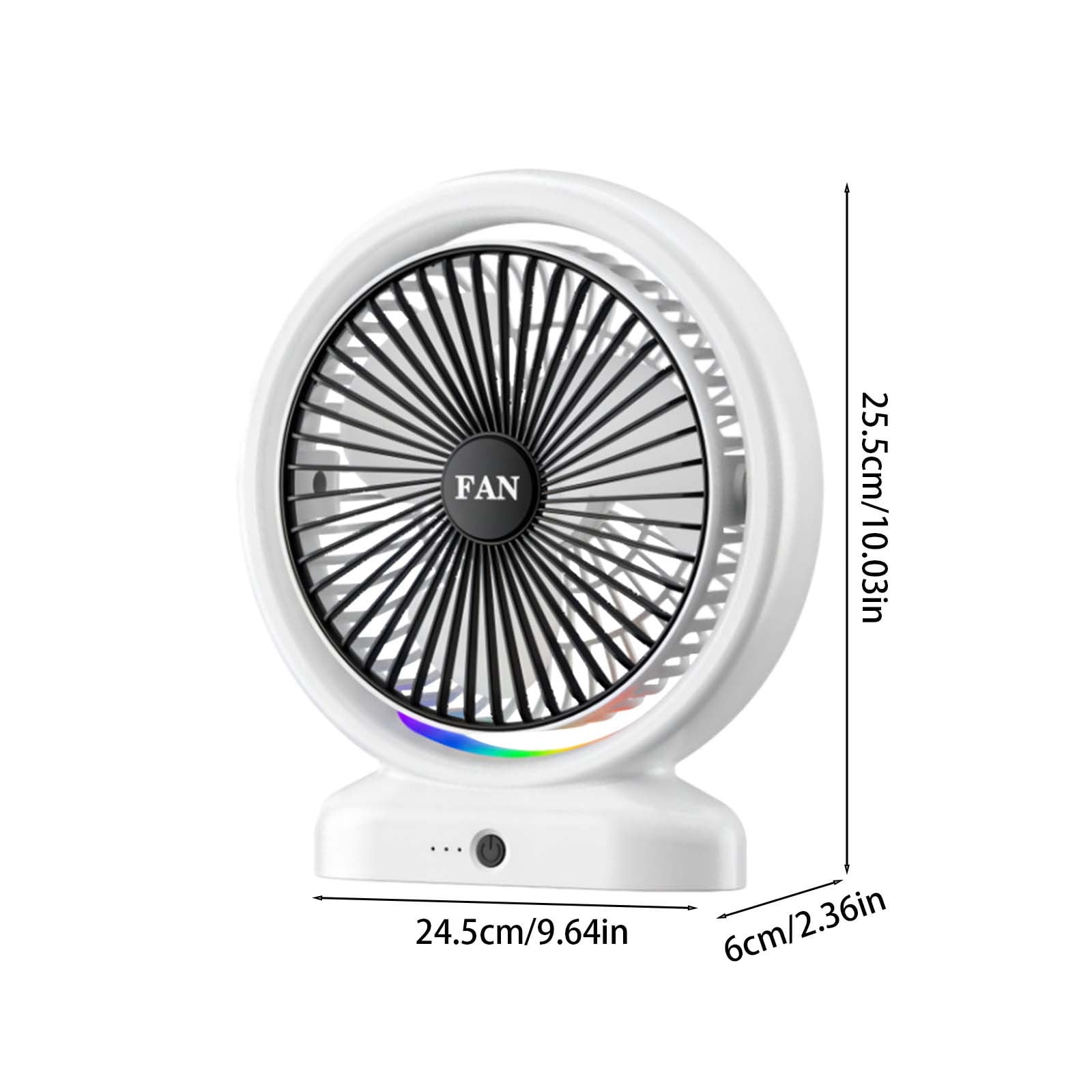 Stijggn Portable Handheld Fan, 3 Speed Settings Up to 12 Working Hours Small and Powerful Fan Wagon Crib Bike Kitchen Travel Gift for Women/Men K*ids