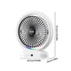 thumbnail image 3 of Campana Para Cocina Three-Speed Mini Desktop Fan Rechargeable Battery Powered Fan With Colorful LED Lights Portable USB Fan Quiet Suitable For Home Office Travel Camping Fan, 3 of 7