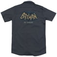 thumbnail image 3 of Batman Classic TV In Color(Back Print) Adult Work Shirt Charcoal, 3 of 3