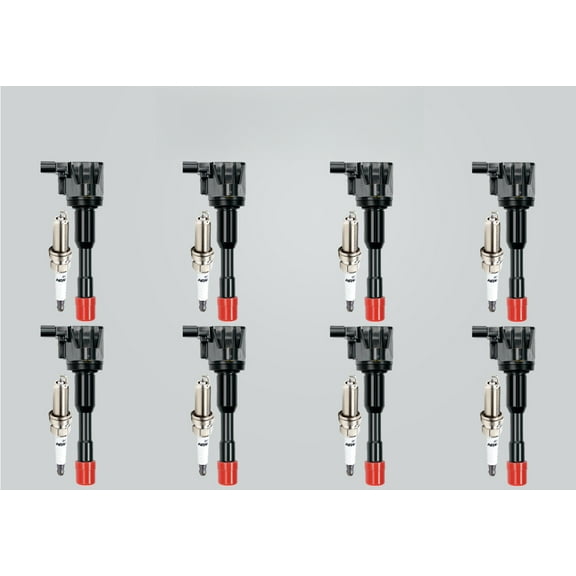 8X Ignition Coil & 8X Spark Plug  for 2003-2011 Honda Civic Hybrid 1.3L UF374