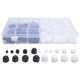 thumbnail image 1 of Kit surtido de tapas de tornillos para tuercas hexagonales, 300 Uds., M4, M5, M6, M8, M10, M12, 6 tamaños, negro y blanco, 1 of 5