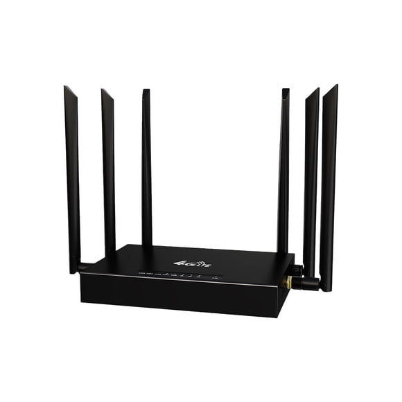 Routers para Internet Inalámbrico Wifi 6 Router Internet Inalámbrico de Alta Velocidad Router Inteligente, Equipado con 6 Antenas Omnidireccionales, Plug And Play Wifi 6 Router