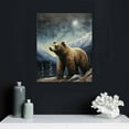 thumbnail image 4 of Nawypu  Black Bear Cabin Canvas Wall Art Print Canvas Canvas Wall Art Print  Black Bear Cabin,, 4 of 4