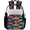Multicolor 3, variant on Rainbow Stained Glass Sea Turtle Clear Backpack for Stadium Events, Turtles Transparent Plastic Bag for Games, Security Checks, Festivals, Concerts