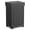 black, variant on Povrgive 13 Gallon Dog Proof Trash Can Kitchen, Farmhouse Wood Garbage Can with Lid, White