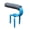Blue, variant on Hand Cultivator Portable Garden Claw Steel Soil Scarifier with Soft Foam Handle Manual Tiller for Pot Flower Bed