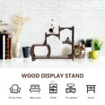 thumbnail image 2 of MasteelfCA Wooden Antique Shelf Curio Display Rack Antique Display Stand Home Decor, 2 of 7