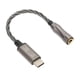 thumbnail image 4 of Amplificador de auriculares tipo C a 3,5 mm Amplificador de auriculares de 15 cm/5,9 pulgadas 120 dB para PC Android Gris frío, 4 of 5