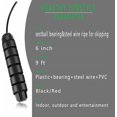 thumbnail image 4 of Jump Rope, Skipping Rope for Fitness Workout Exercise, Adjustable Cable Length Speed Jumping with Foam Handles for Women Men, 4 of 7