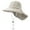 Beige, variant on Children's Sun Hat UPF50+ Sunscreen Bucket Hat Toddler Summer Beach Play Cap with Neck Flap