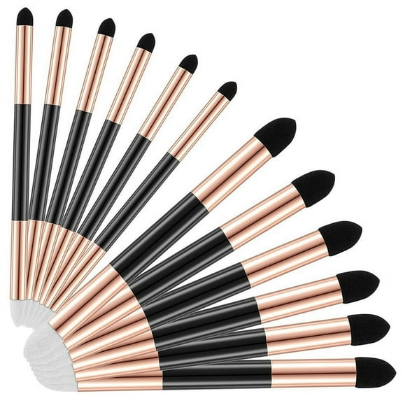 12 Pcs Blending Stump for Drawing Double Headed Washable Rubbing Sponge Brush Sketch Wipe Reusable Art Bl