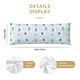 thumbnail image 3 of Balery Rabbit In The Rain Funda Protectora para Almohada Corporal de Algodón Hipoalergénico con Cierre(55 x 21 pulgadas), Almohadas No Incluidas, 3 of 7