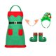 thumbnail image 1 of Delantal navideño de Papá Yuyangstore Disfraz de delantal de elfo, 1 of 8