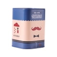 thumbnail image 4 of Contenedor para desechar cuchillas de afeitar, banco de almacenamiento, práctico para hombres, fácil acceso, para viajes, personal Patrón de barba azul, 4 of 9