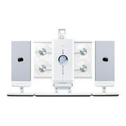 iLuv i9200 - Mini system with iPod cradle - white