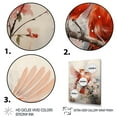 thumbnail image 3 of Designart "Birds in Flight Minimalism in Florida Sky II" Animals Floater Framed Wall Decor, 3 of 7