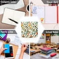 thumbnail image 6 of FORMRS 1-Subject Spiral Notebook 8" x 5" College Ruled 60 Refillable Sheet A5 Hard Cover, 2 Pack, Green Floral Pattern, 6 of 7