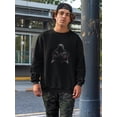 thumbnail image 2 of Upside Down Bat Sweatshirt Men -SPIdeals Designs, Male 3X-Large, 2 of 4